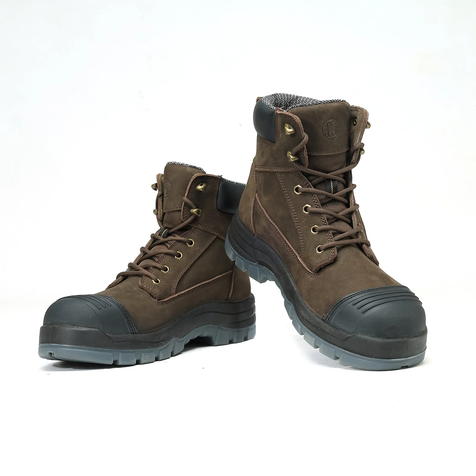 81N02 EH Safety Working Shoes Non-Slip Puncture-Proof Work Boots for Men Waterproof