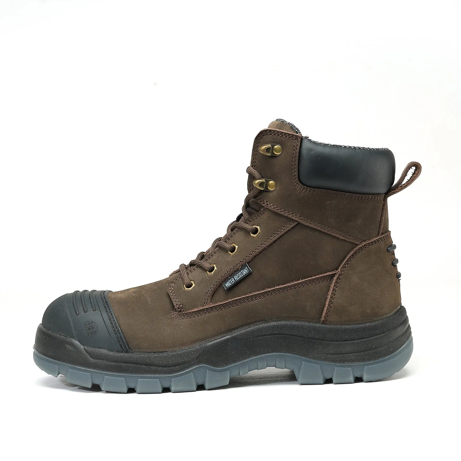 81N02 EH Safety Working Shoes Non-Slip Puncture-Proof Work Boots for Men Waterproof