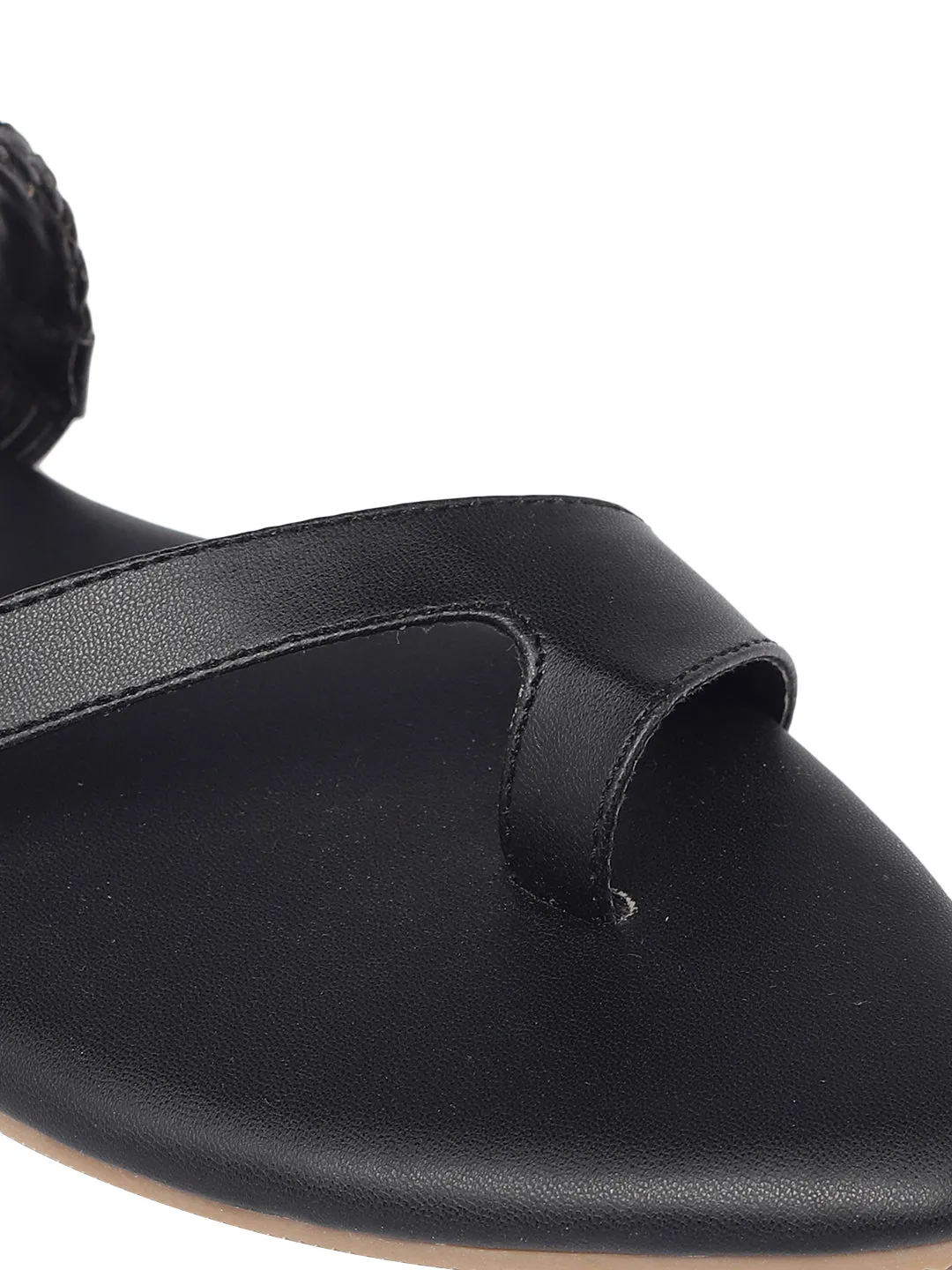 Aria Black Flats