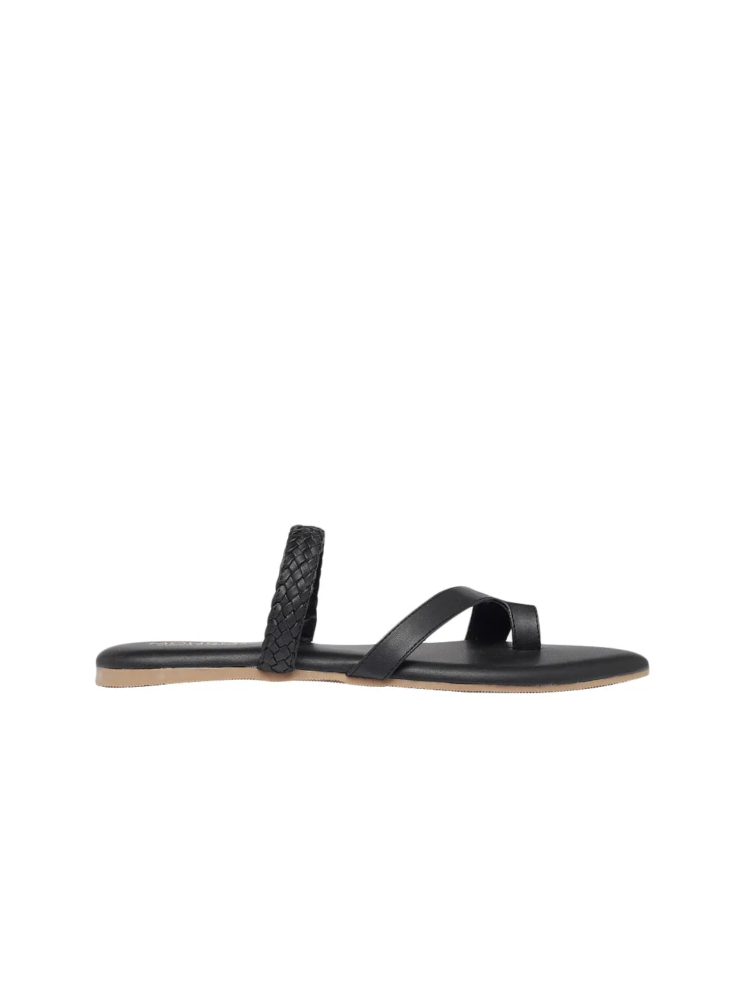 Aria Black Flats