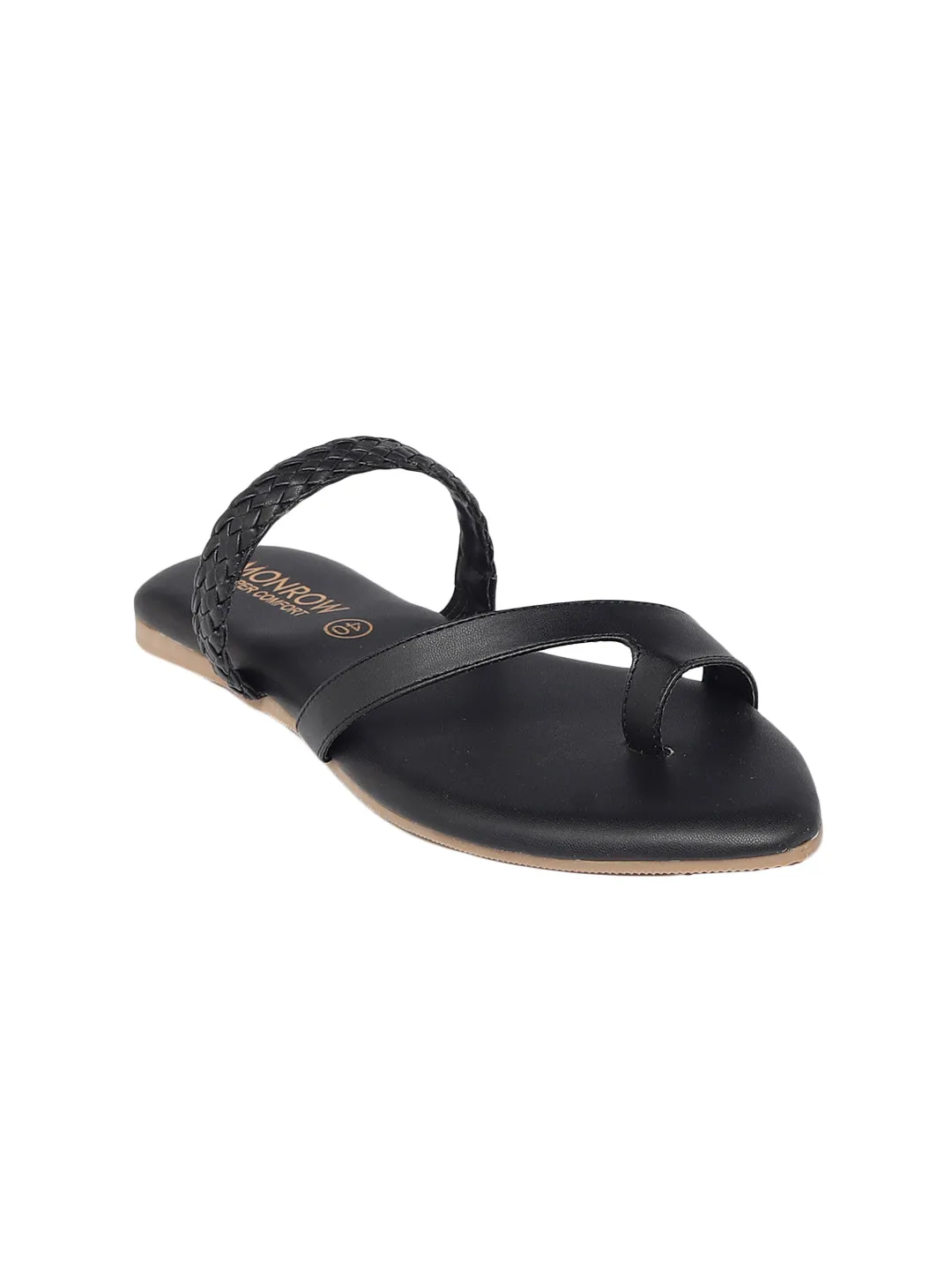 Aria Black Flats