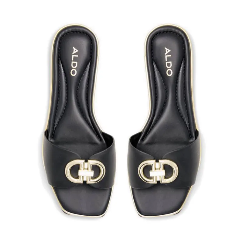 Bellenor Flat Sandals - Black