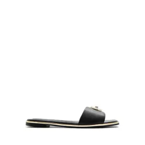 Bellenor Flat Sandals - Black