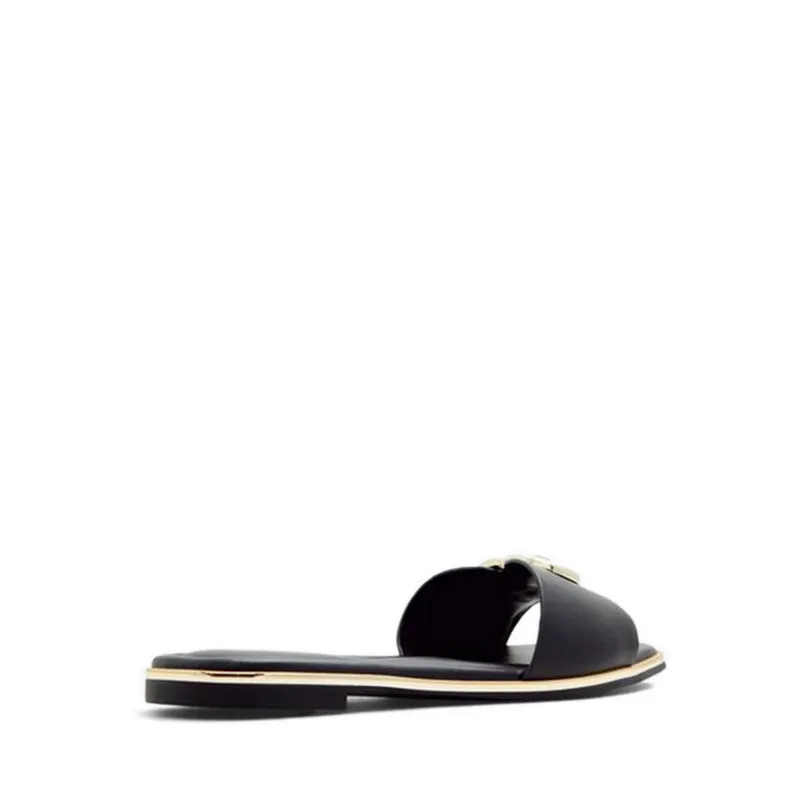 Bellenor Flat Sandals - Black