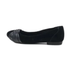 B.O.C Ballerinas Suede Black Colour For Women