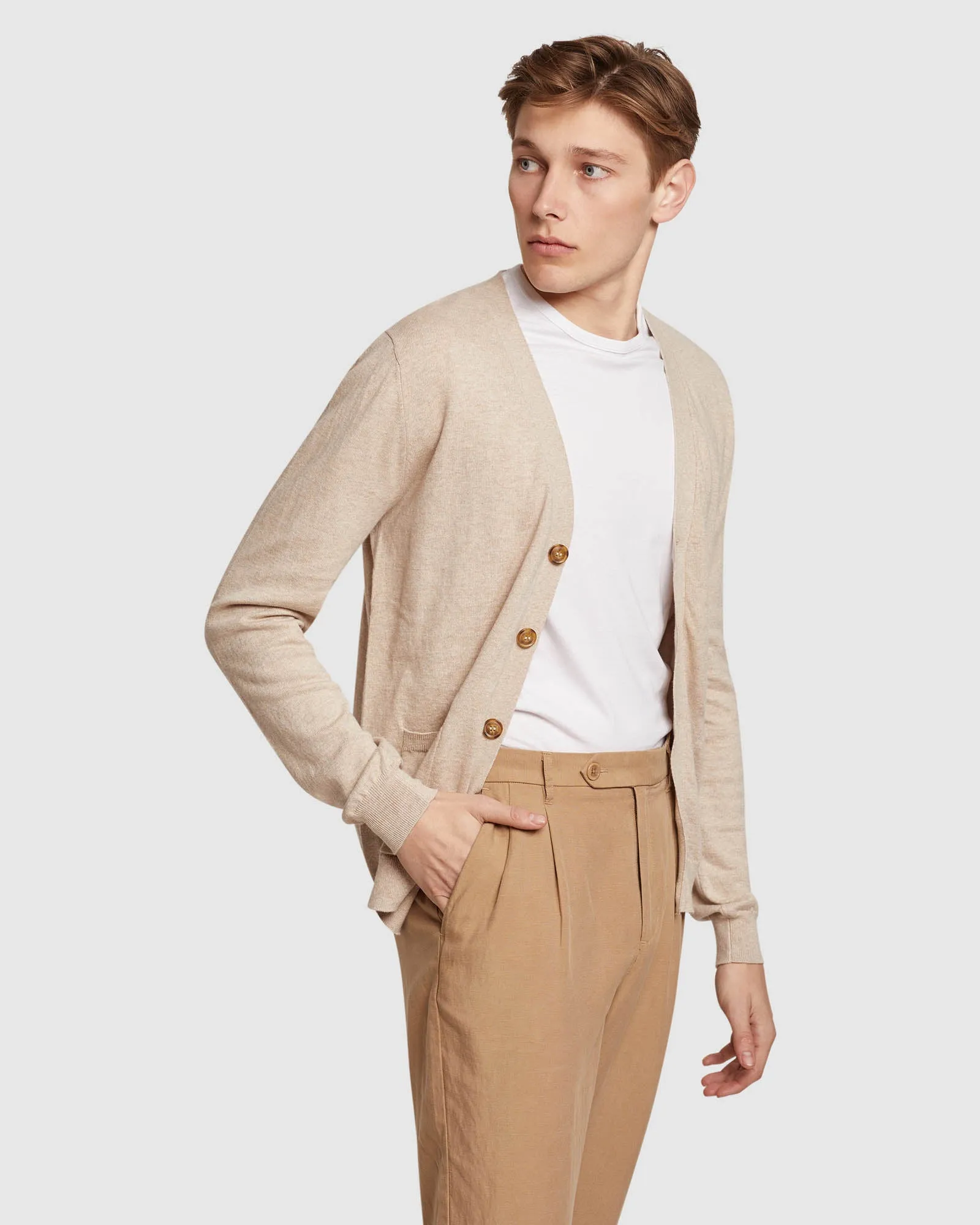 Bradley Cashmere Blend Cardigan
