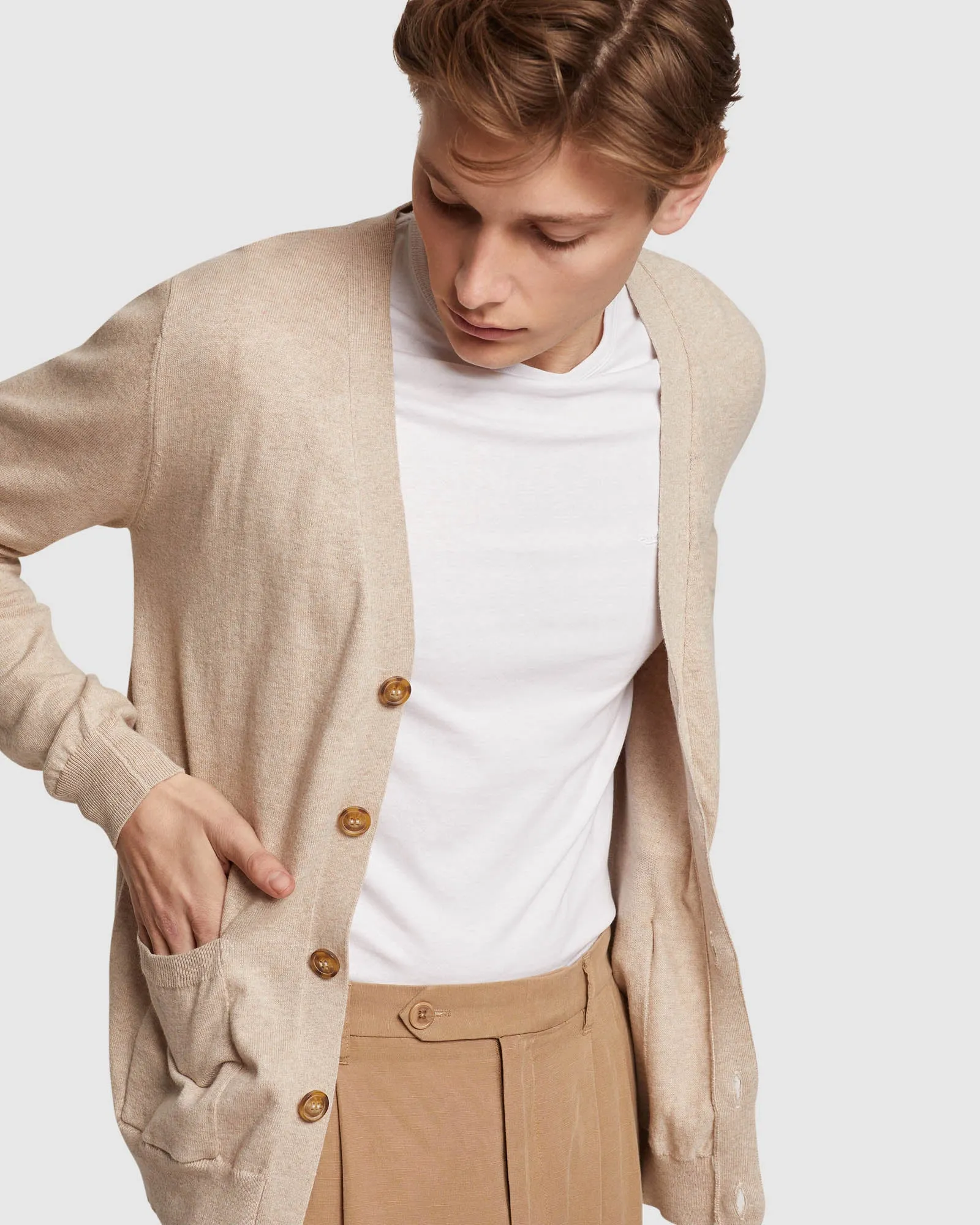 Bradley Cashmere Blend Cardigan