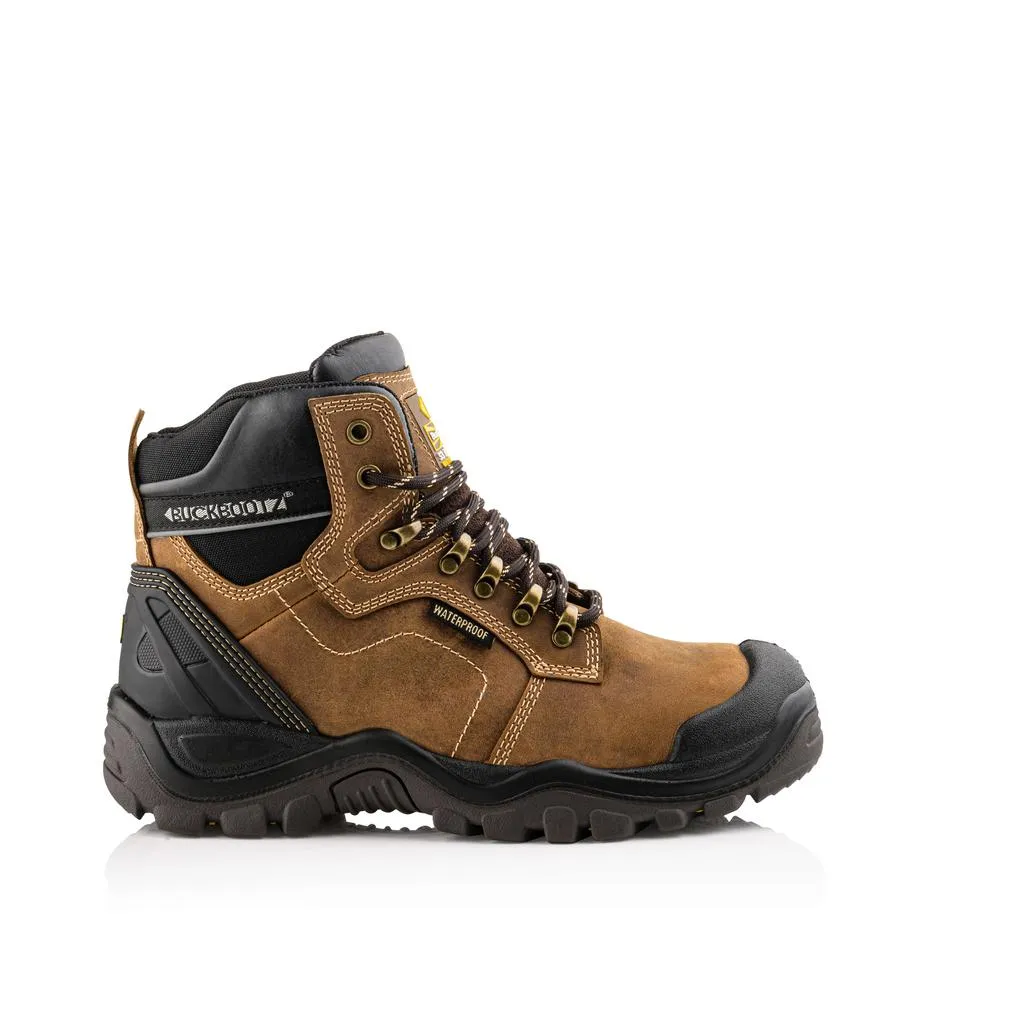 Buckbootz BSH009 Hiker Safety Boots Waterproof Buckshot Buckler Boots