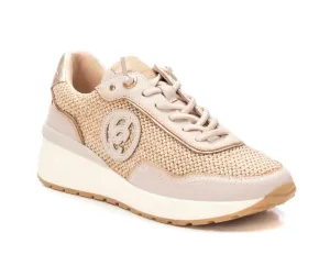 Carmela neutral slip on cream sneakers