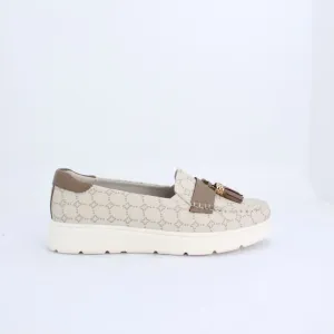 CARMILITA- LOAFERS-FLATS-BEIGE