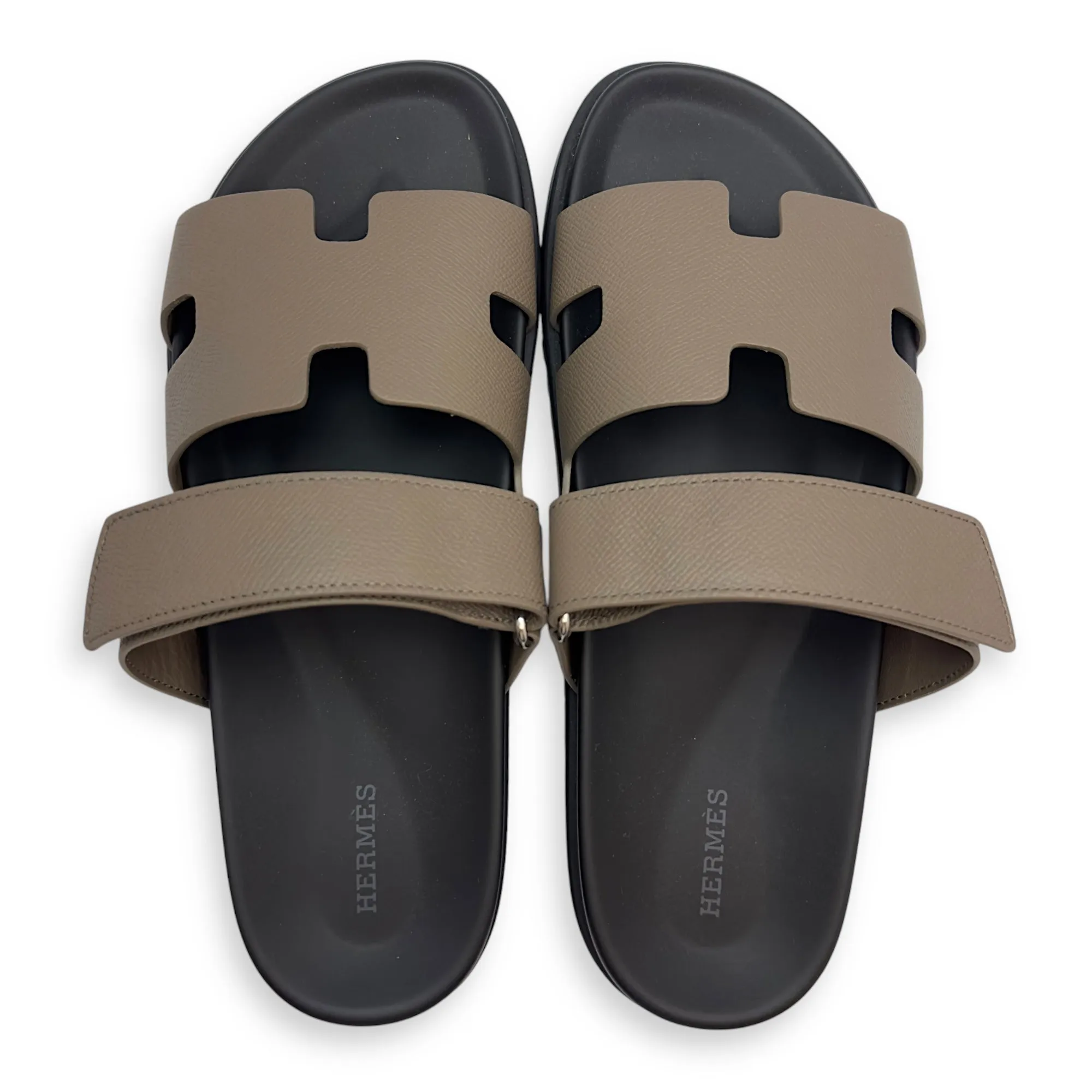 Chypre Sandal 42 Beige Sandals in Epsom