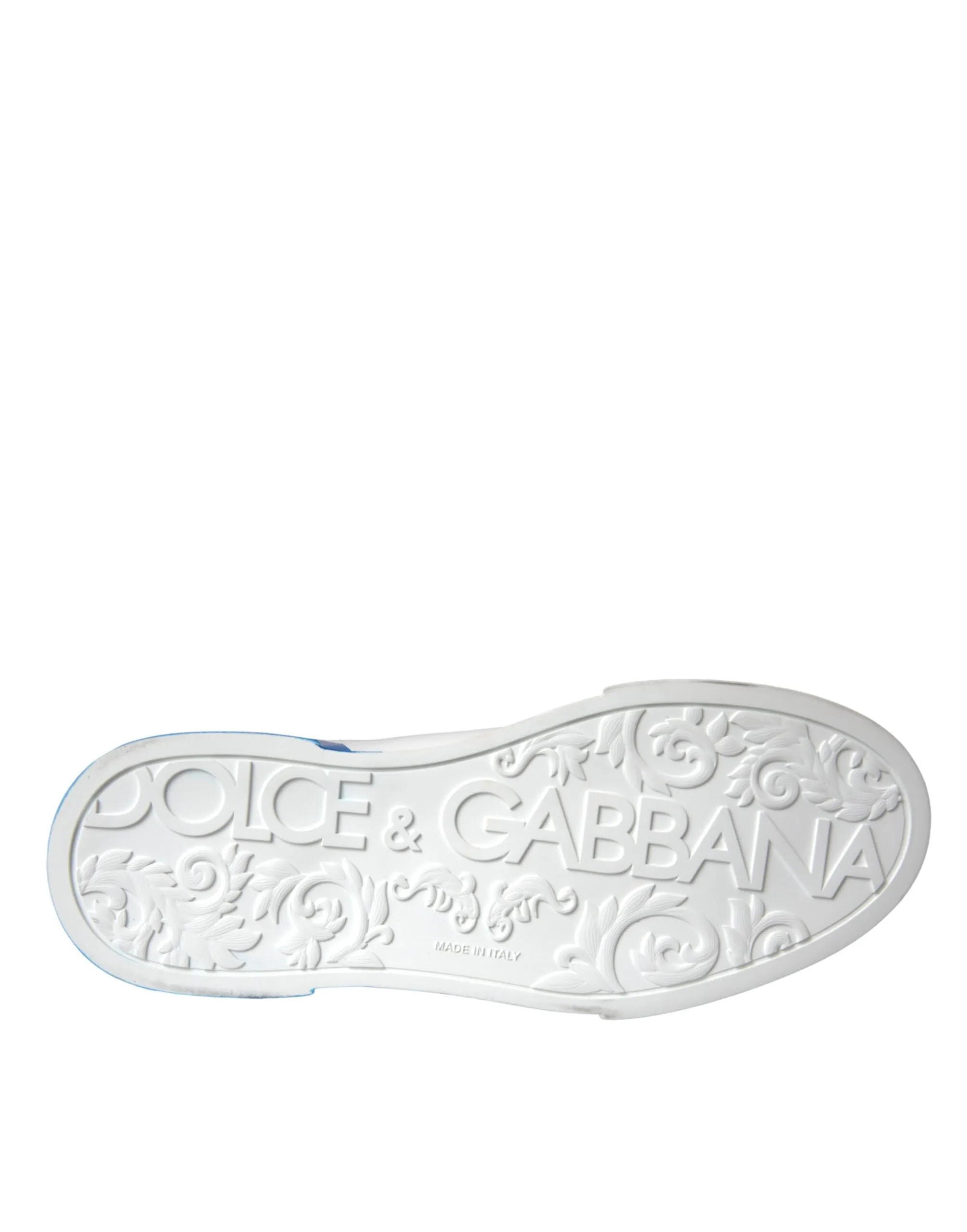 Dolce & Gabbana Logo Low Top Leather Sneakers