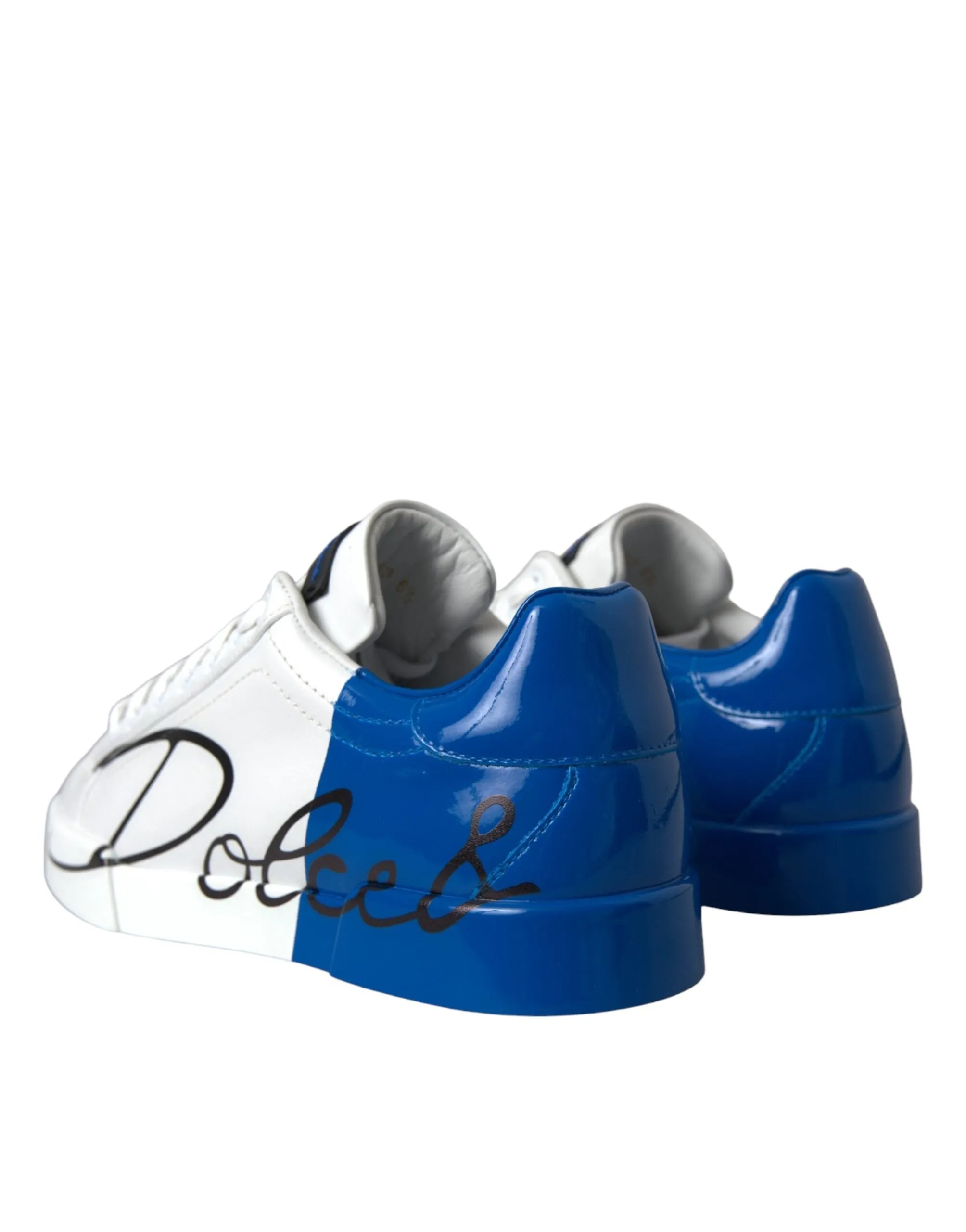 Dolce & Gabbana Logo Low Top Leather Sneakers