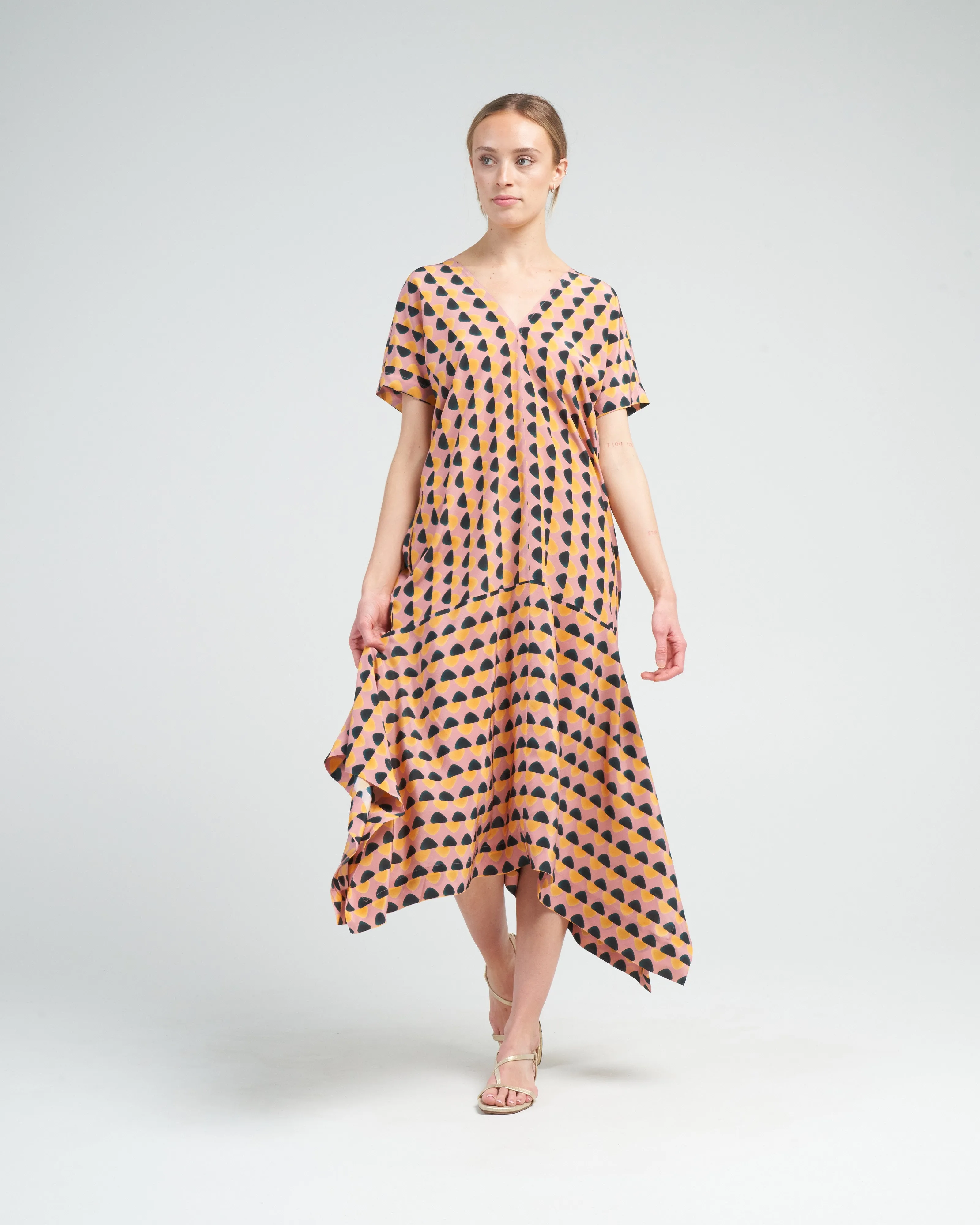 dress - rouge