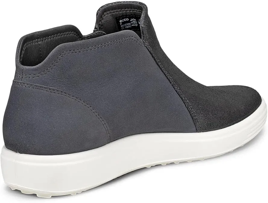 Ecco Women's Soft 7 Low Booties- Silver/ Magnet