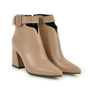 Faux Suede Chelsea Boots