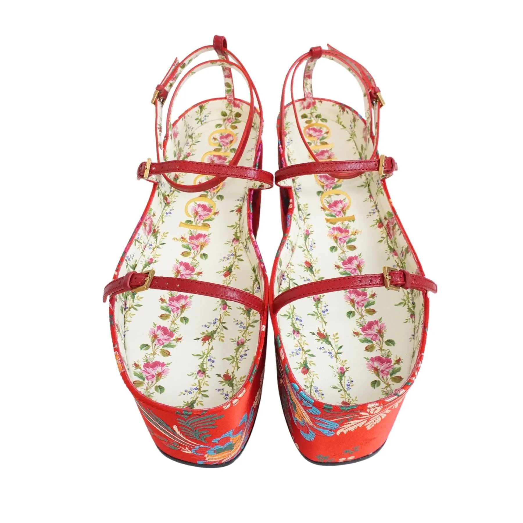 Gucci 'Hannelore Detachable Platform' Wedges - Women's 37