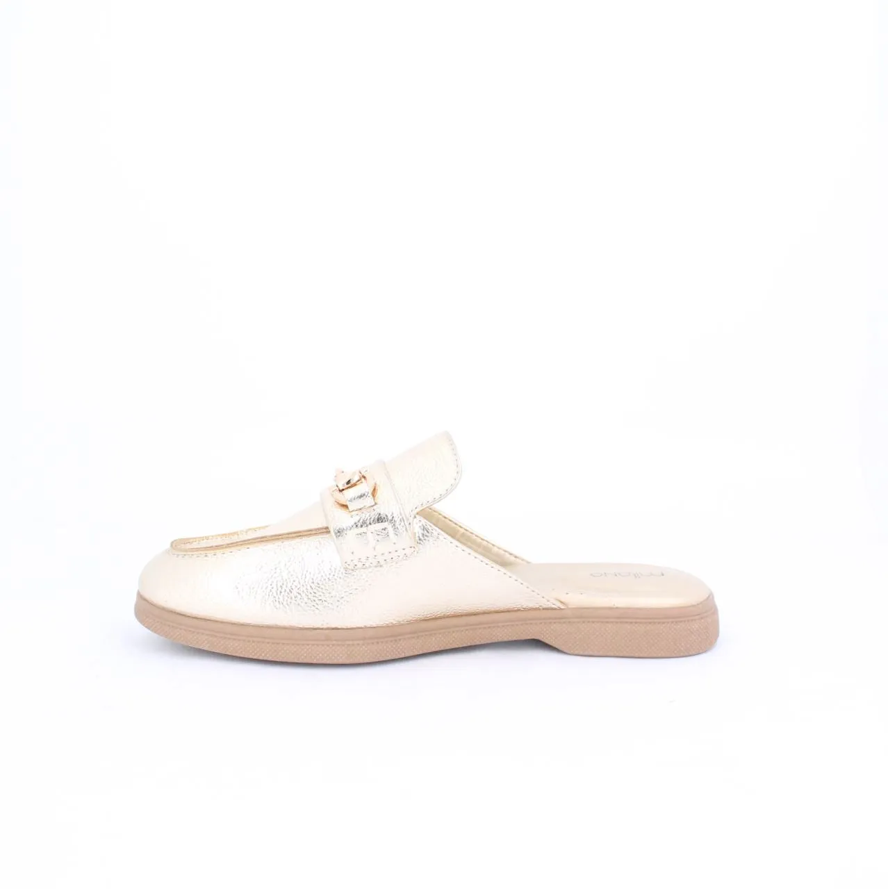 JULIA LOAFER-Mule-Flats-GOLD