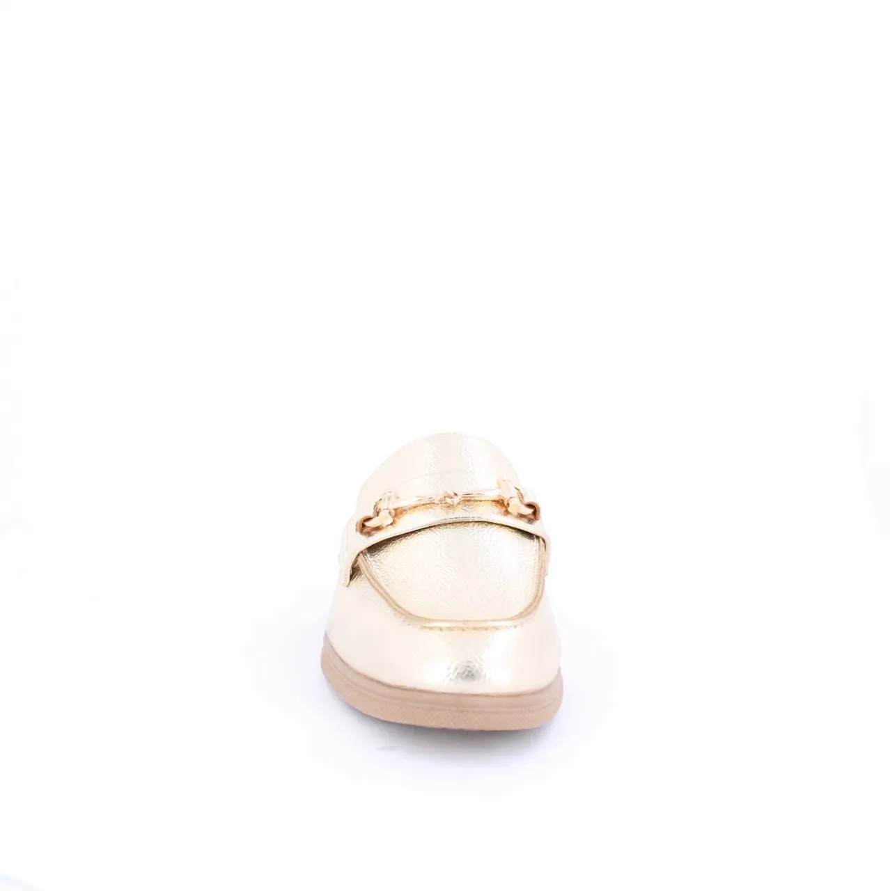 JULIA LOAFER-Mule-Flats-GOLD