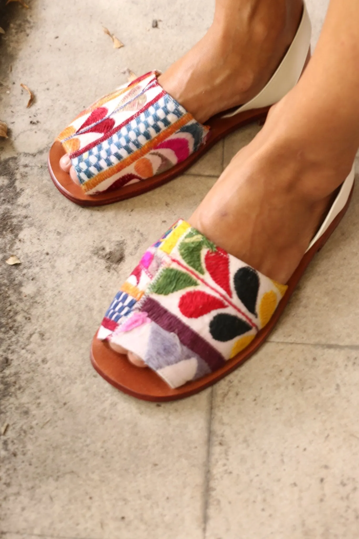 LEATHER SANDALS FRANCES