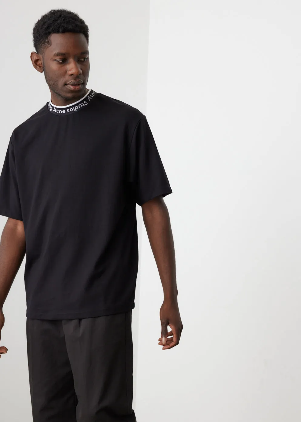 Logo Rib T-Shirt