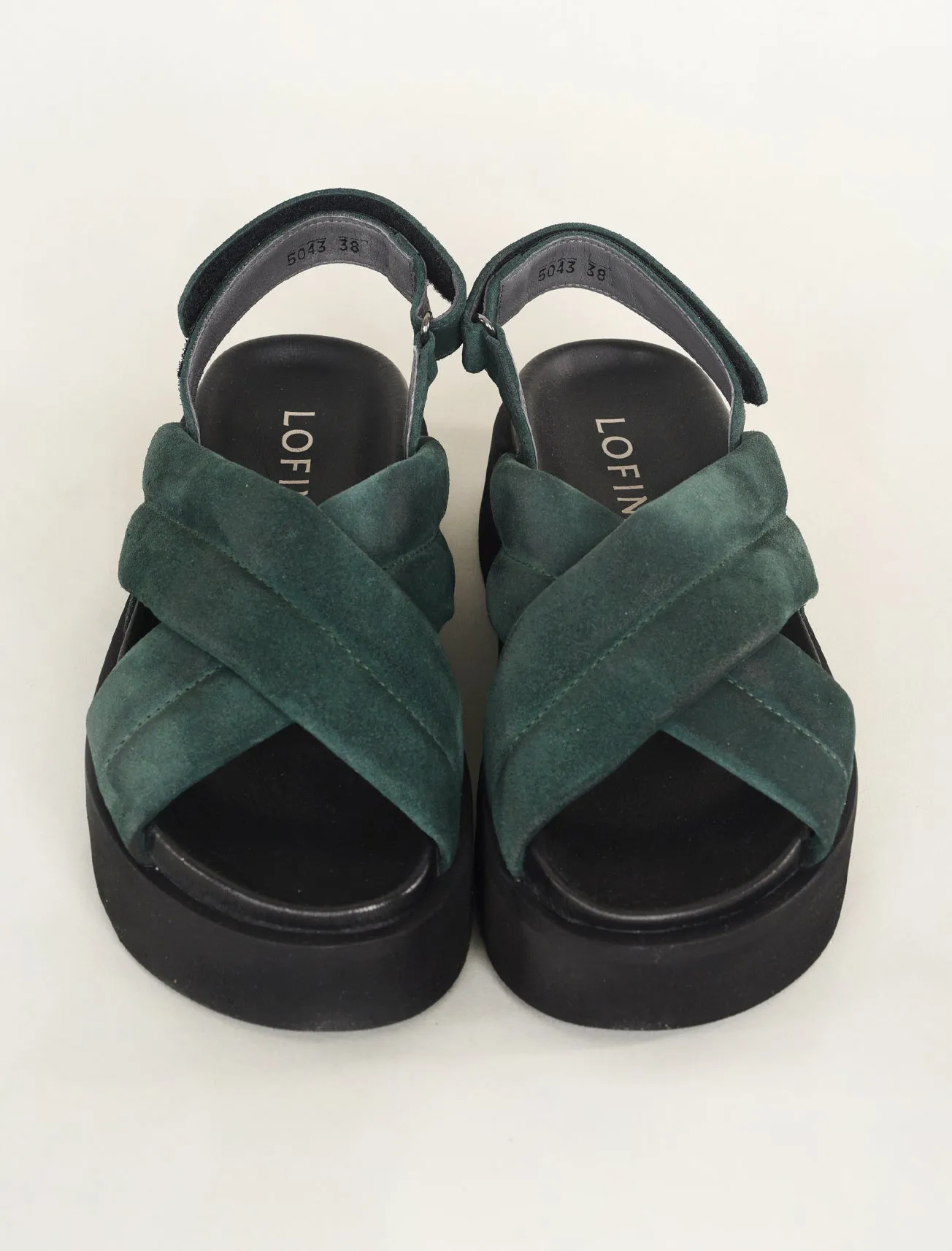 London Suede Sandal, Bottle