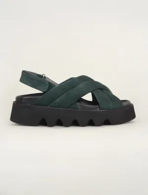 London Suede Sandal, Bottle