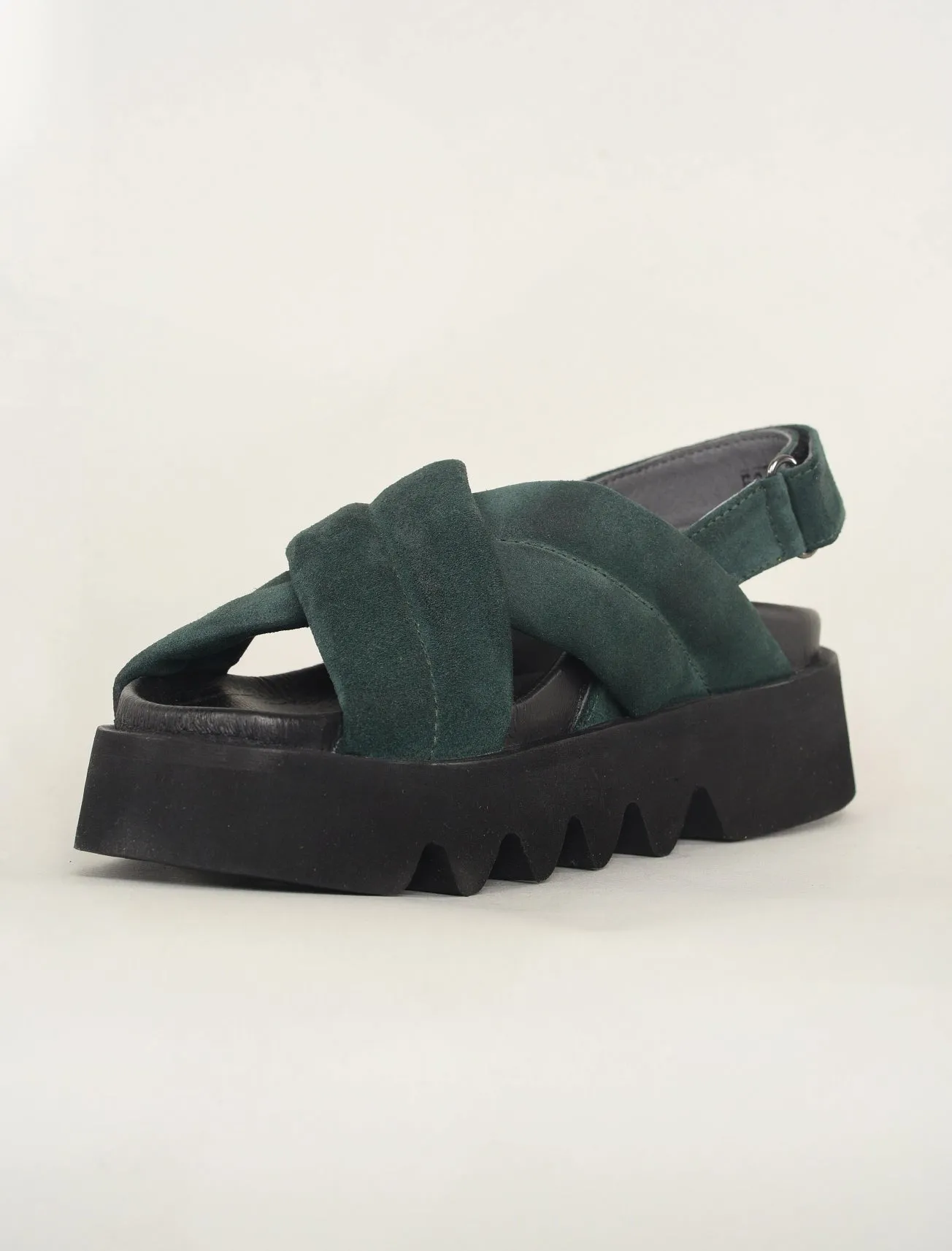 London Suede Sandal, Bottle
