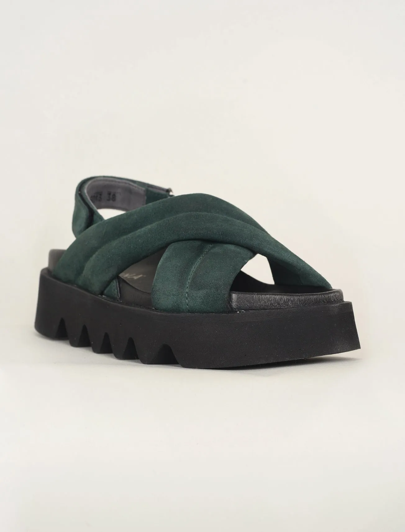 London Suede Sandal, Bottle