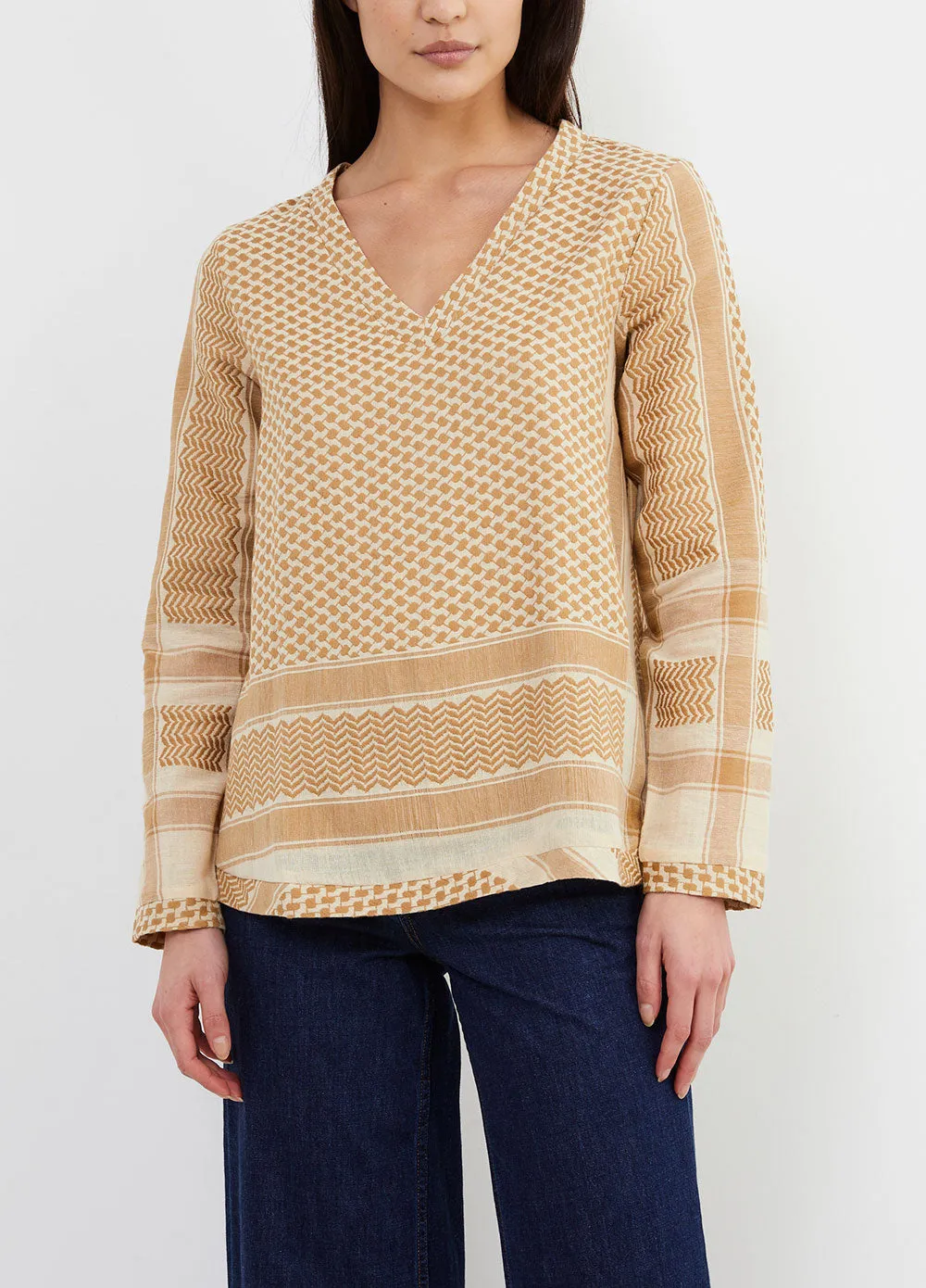 Long Sleeve V-Neck Shirt