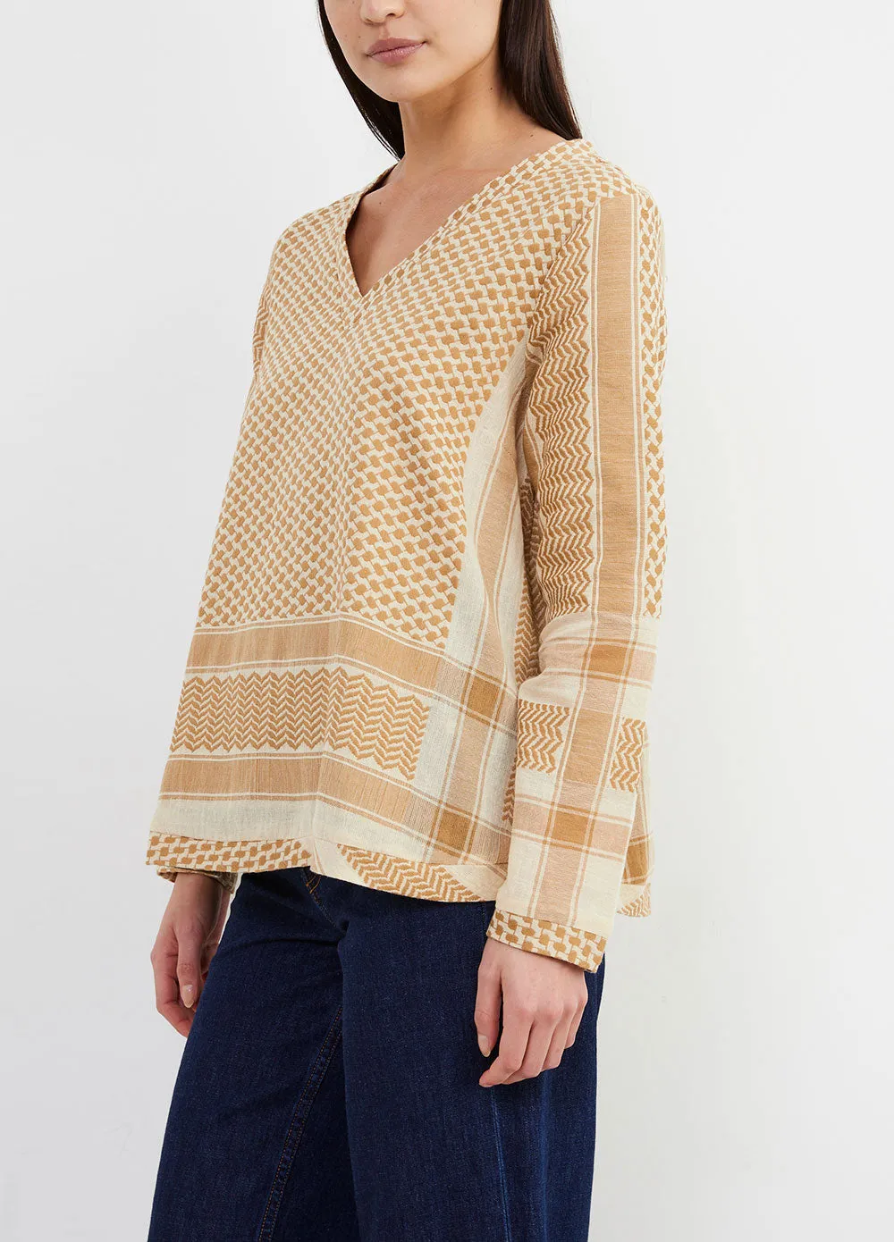 Long Sleeve V-Neck Shirt