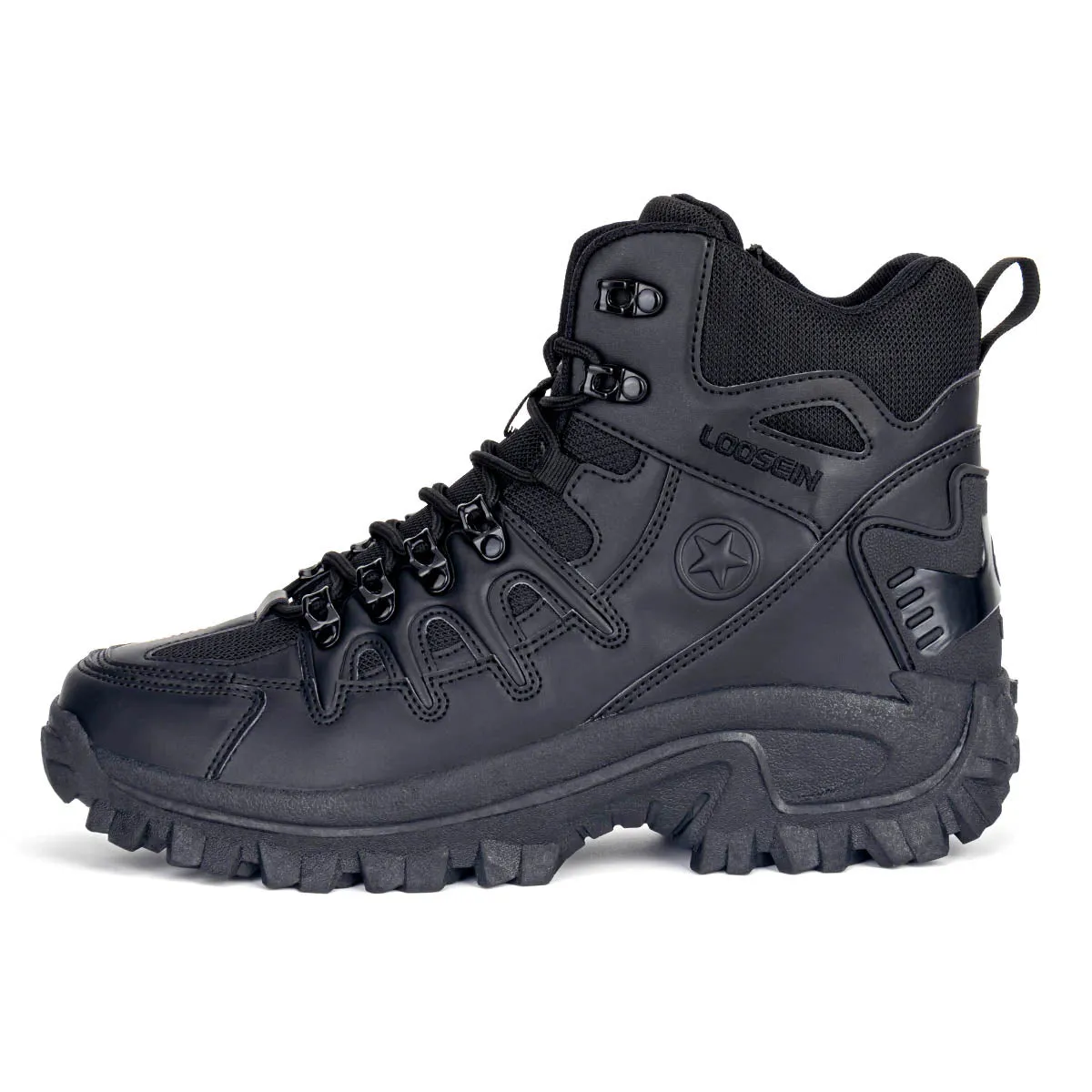 Men's Outdoor Waterproof Non-Slip Hiking Boots Orthopedic Support Work Boots
