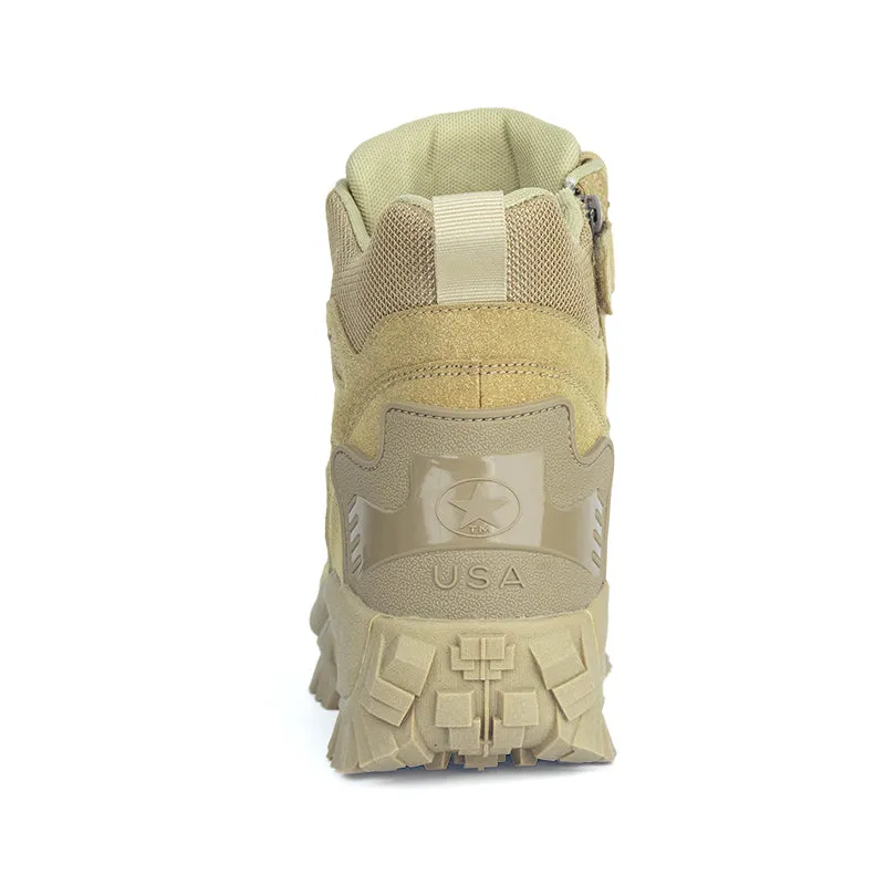Men's Outdoor Waterproof Non-Slip Hiking Boots Orthopedic Support Work Boots