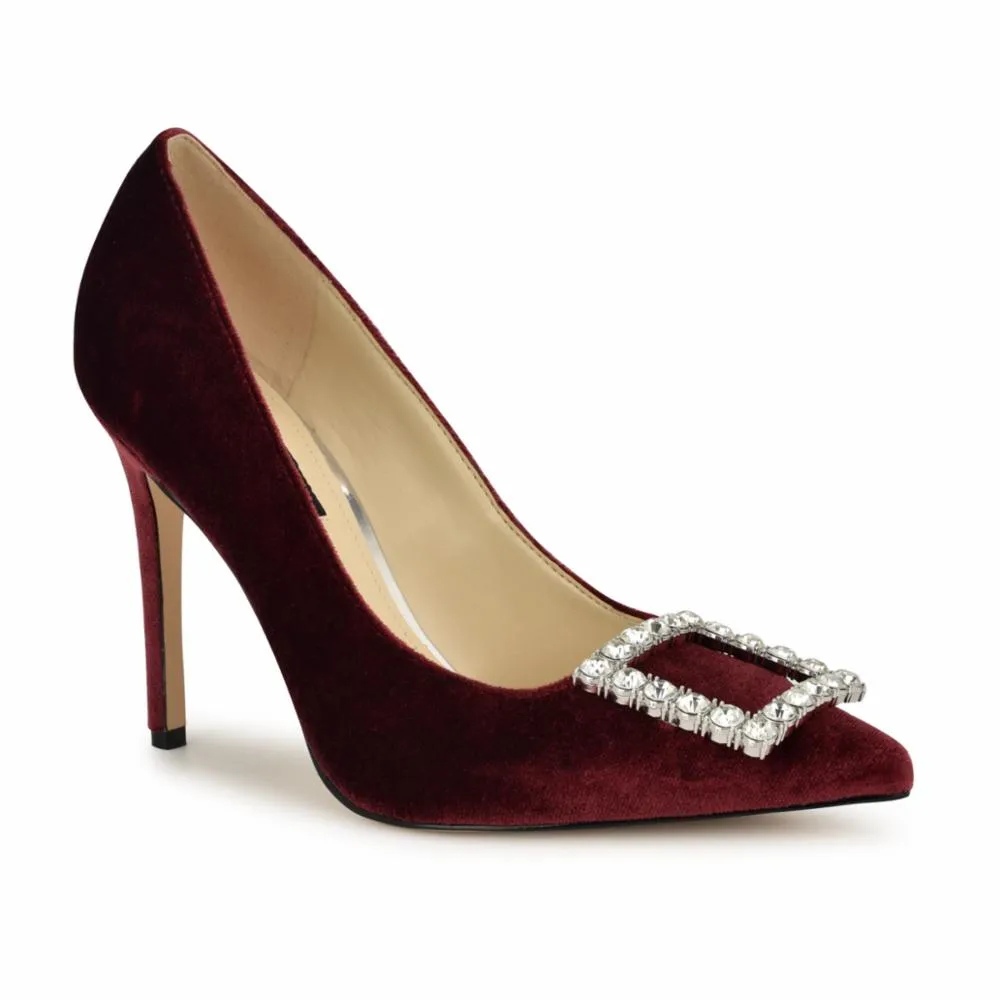 Nine West Women's Franny2 Burgundy M