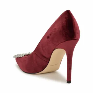 Nine West Women's Franny2 Burgundy M