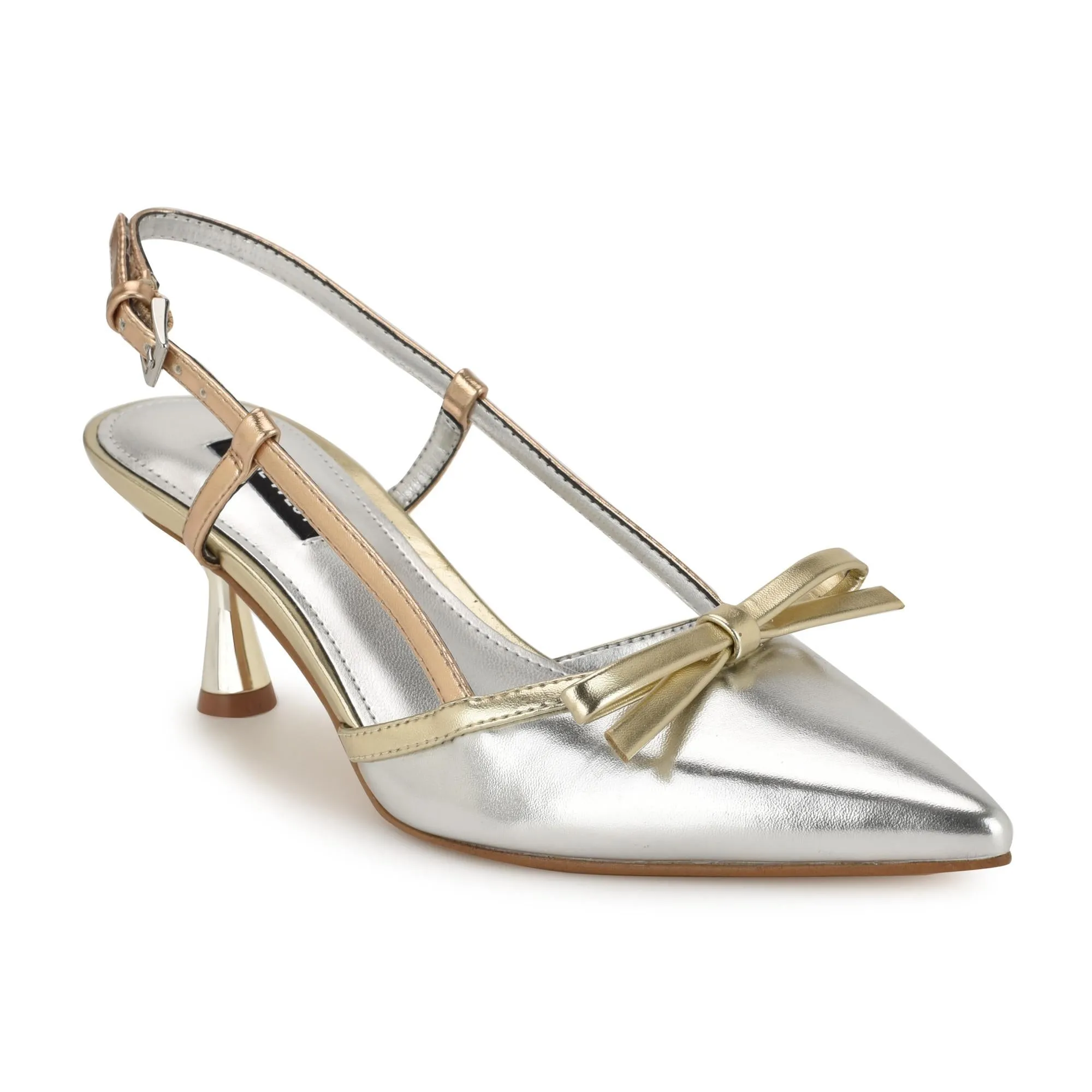 Nine West Women's Reega3 Silver M
