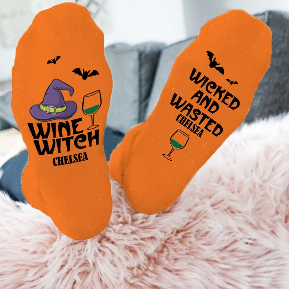 Personalized Spooky Halloween Tube Socks | Multiple Designs