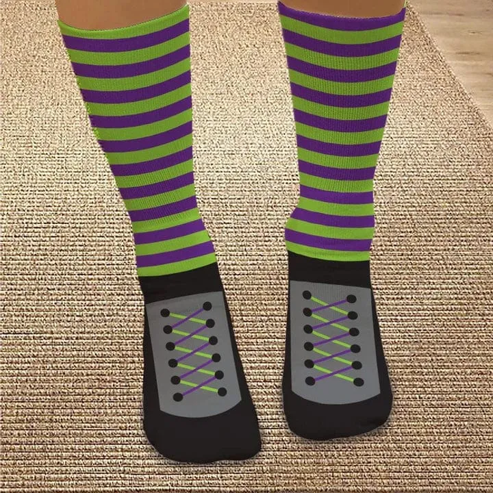 Personalized Spooky Halloween Tube Socks | Multiple Designs