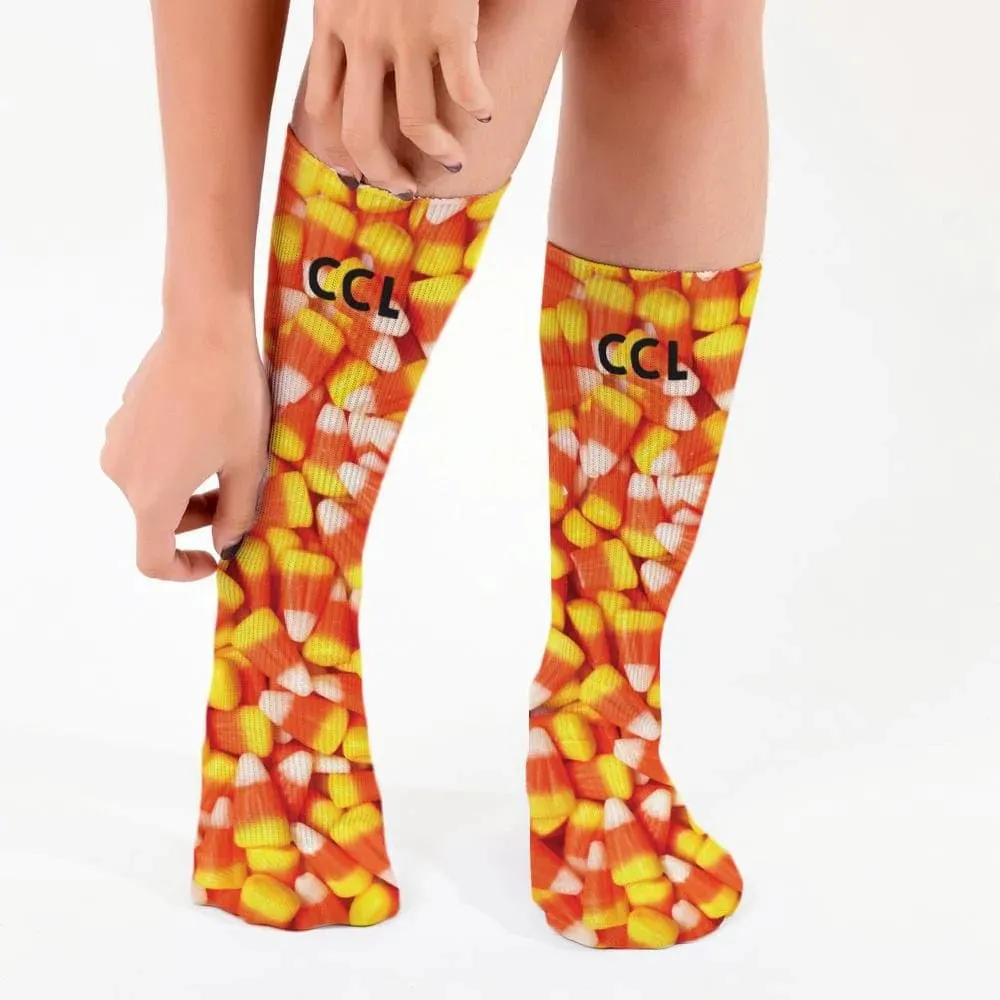 Personalized Spooky Halloween Tube Socks | Multiple Designs