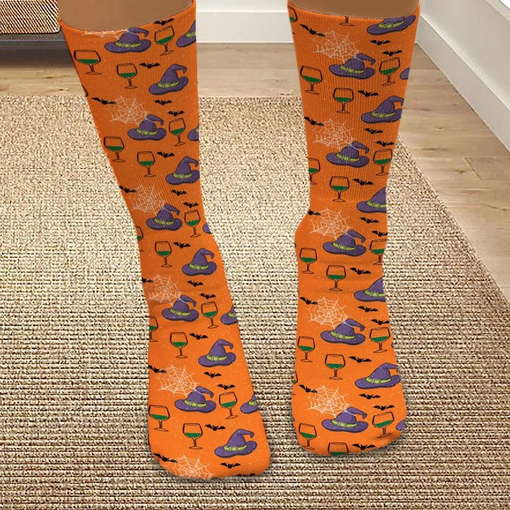 Personalized Spooky Halloween Tube Socks | Multiple Designs