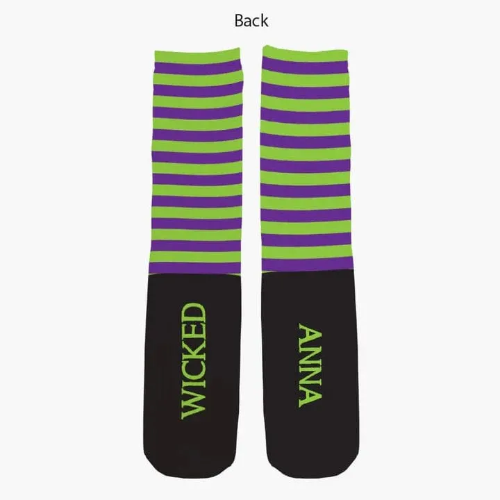 Personalized Spooky Halloween Tube Socks | Multiple Designs