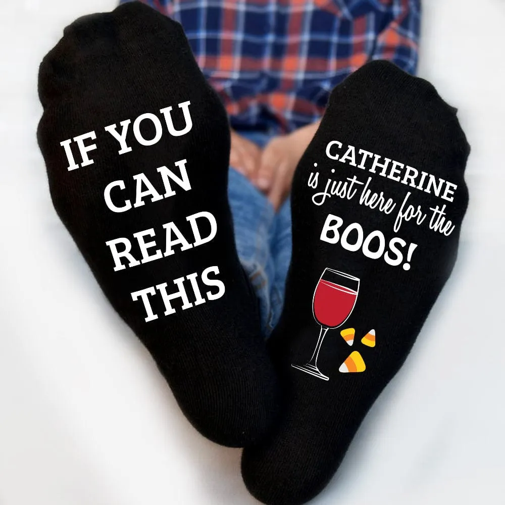 Personalized Spooky Halloween Tube Socks | Multiple Designs