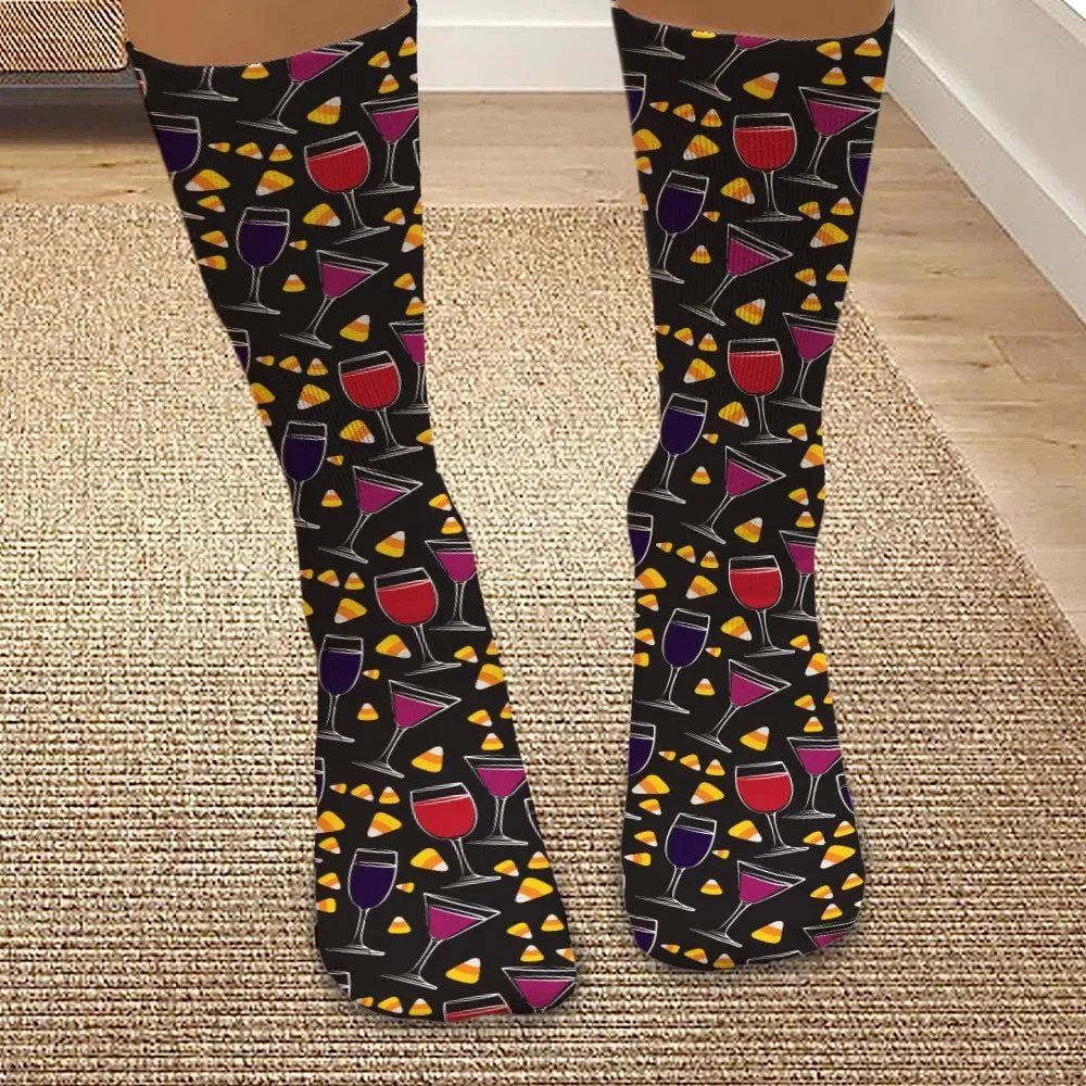 Personalized Spooky Halloween Tube Socks | Multiple Designs