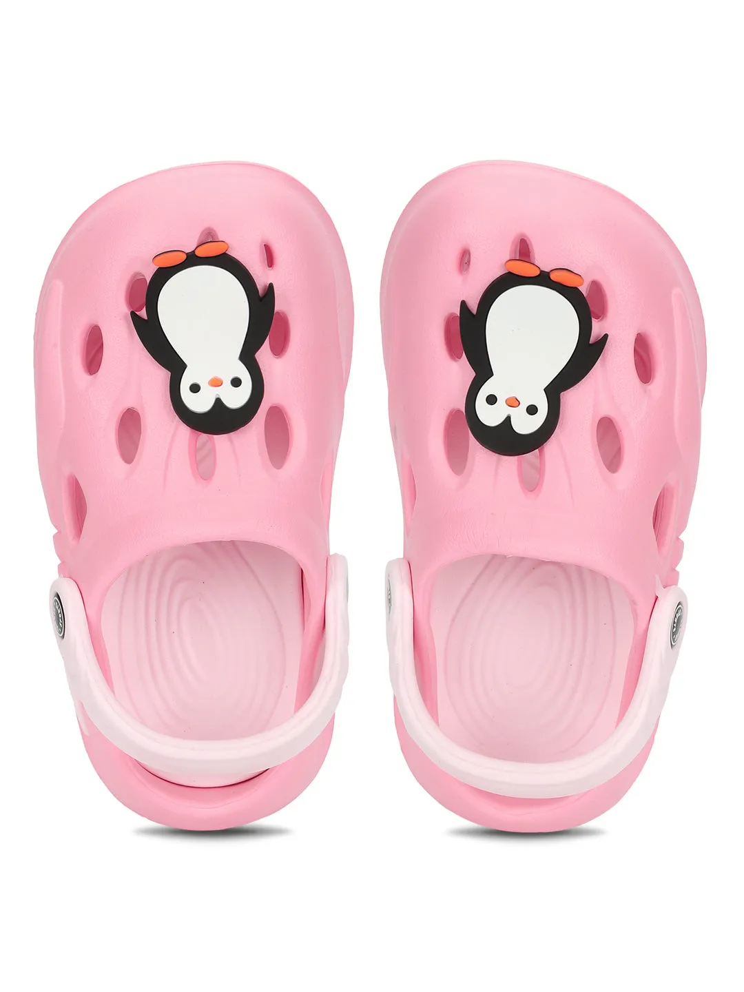 Pink Stylish Slip-On Clogs For Kids-Unisex (TC-LCLOG4-PNK)