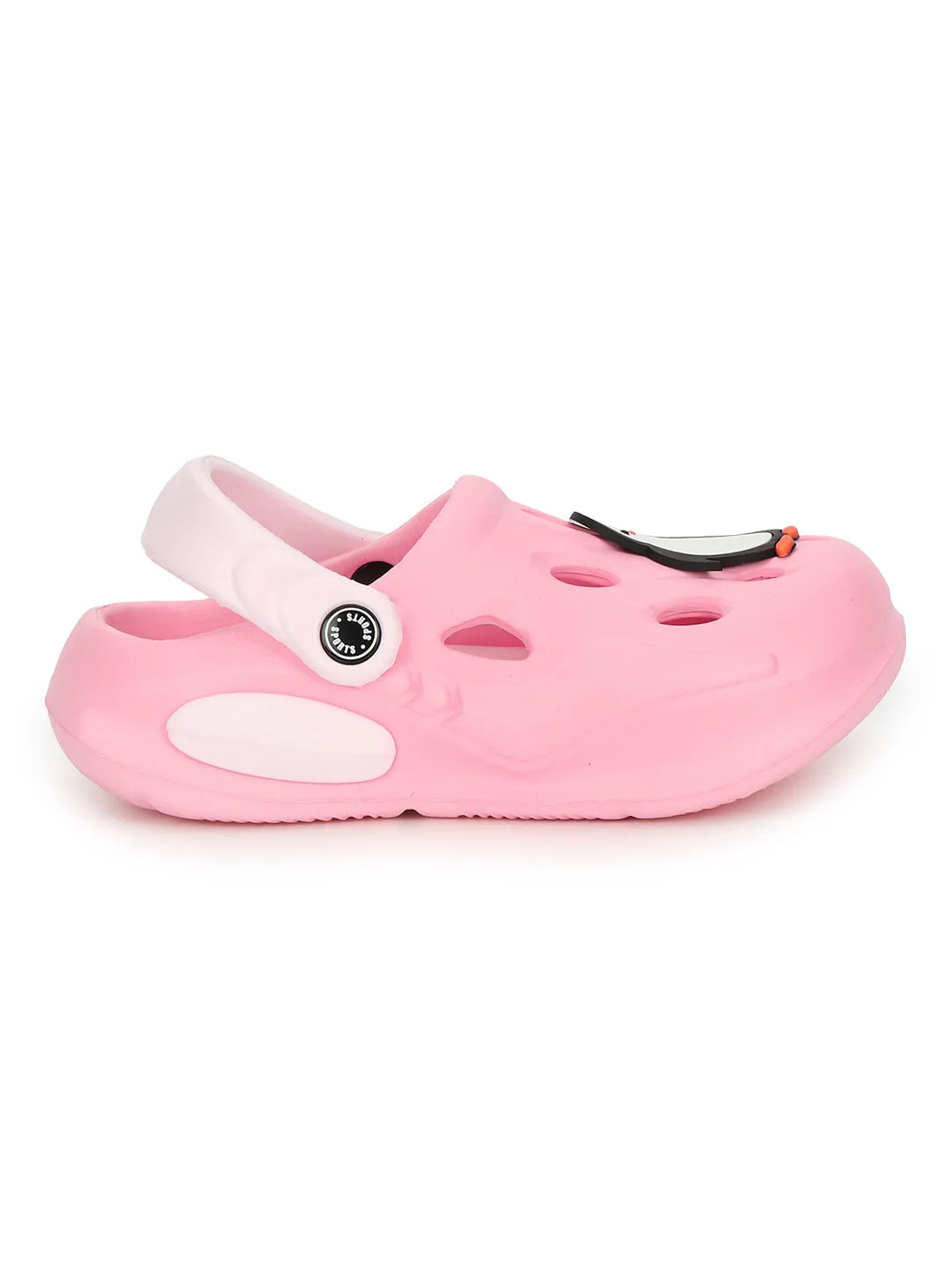 Pink Stylish Slip-On Clogs For Kids-Unisex (TC-LCLOG4-PNK)