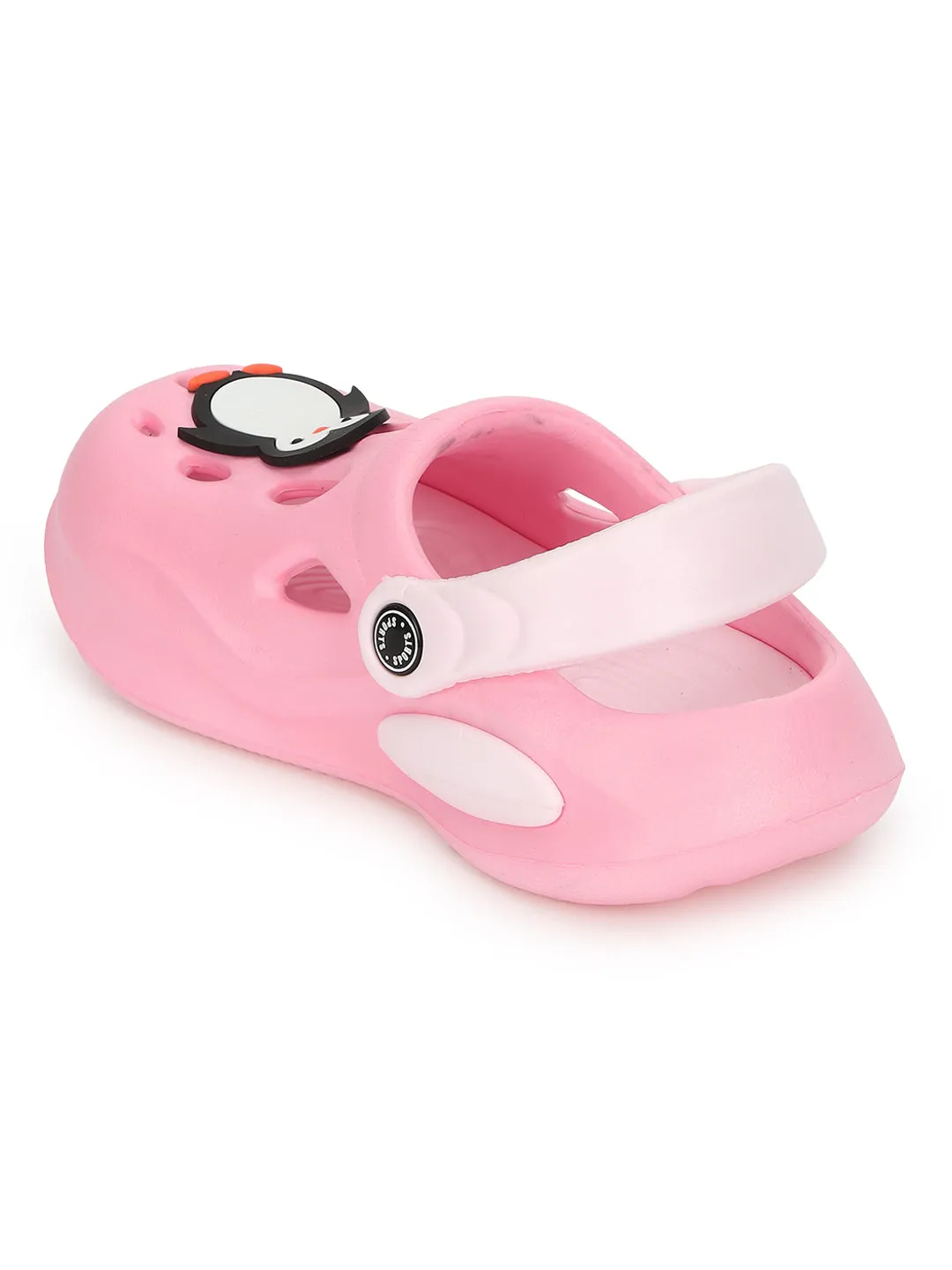 Pink Stylish Slip-On Clogs For Kids-Unisex (TC-LCLOG4-PNK)
