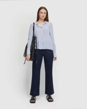 Poppy Zigzag Printed Shirt