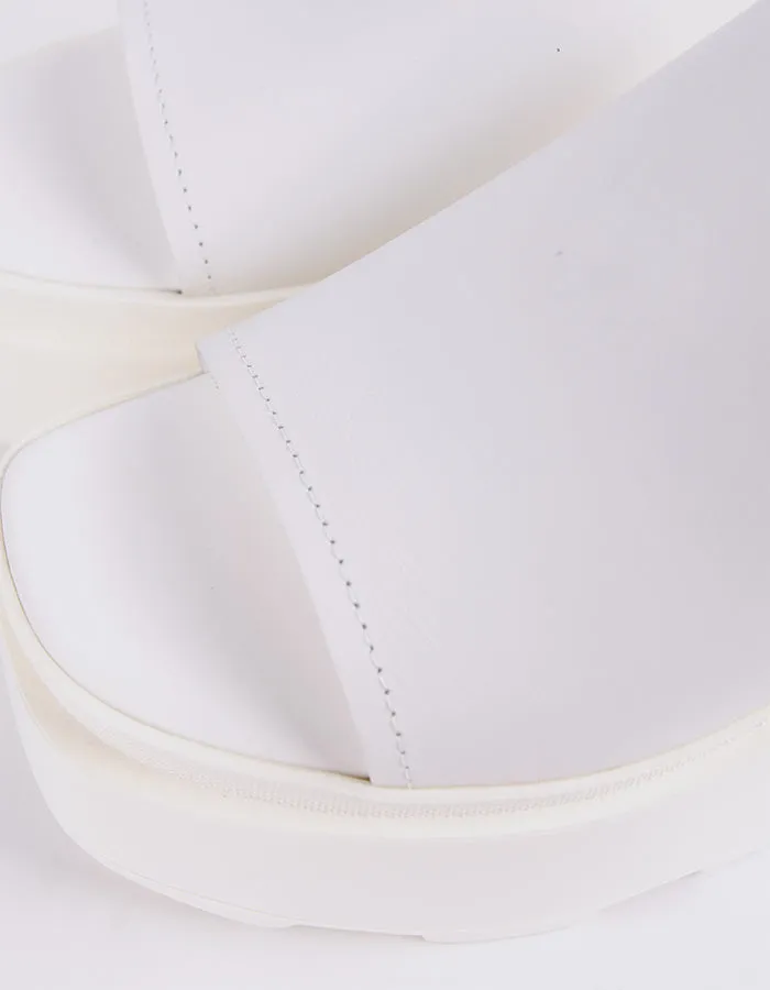 Positive White Leather
