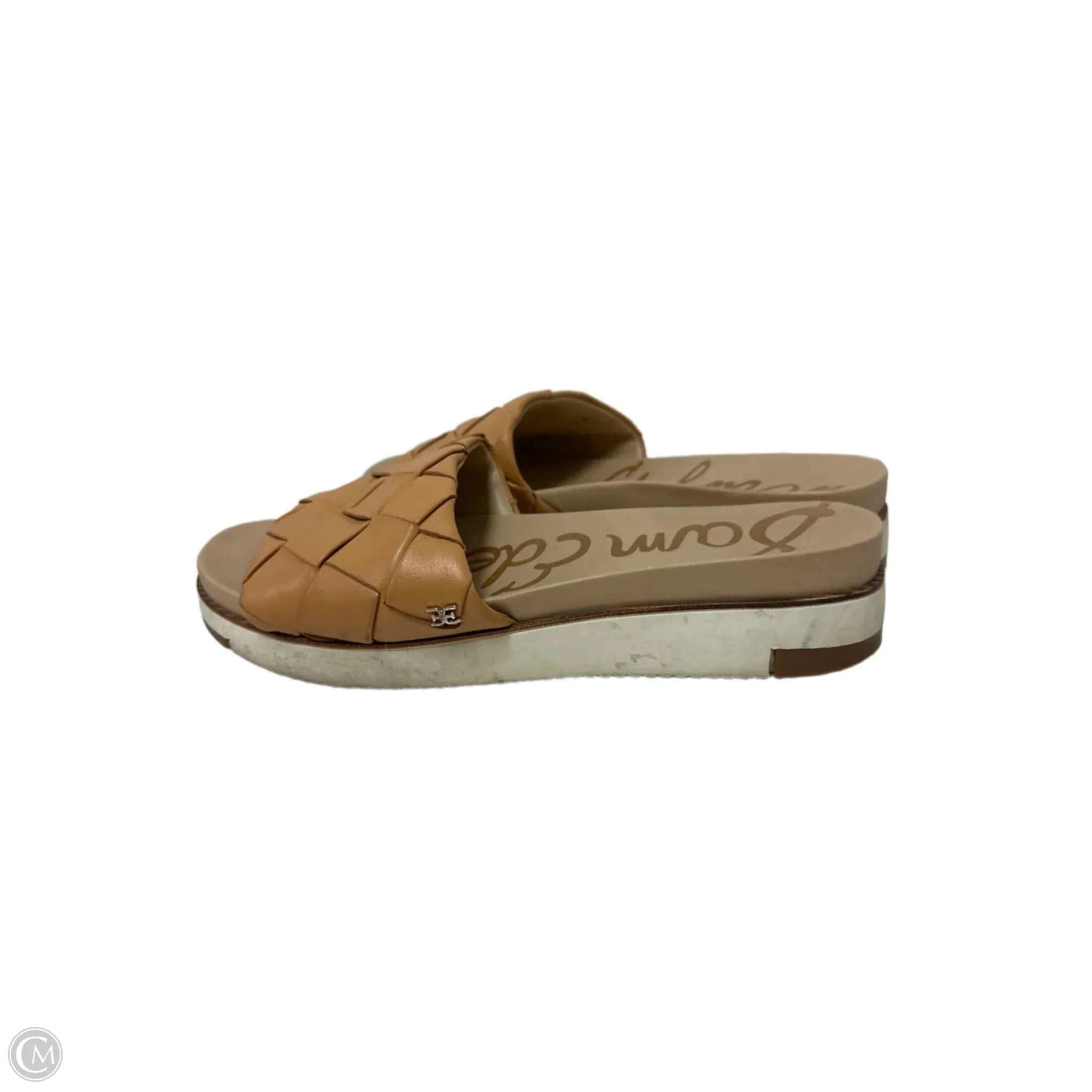 Sandals Flats By Sam Edelman In Tan, Size: 8