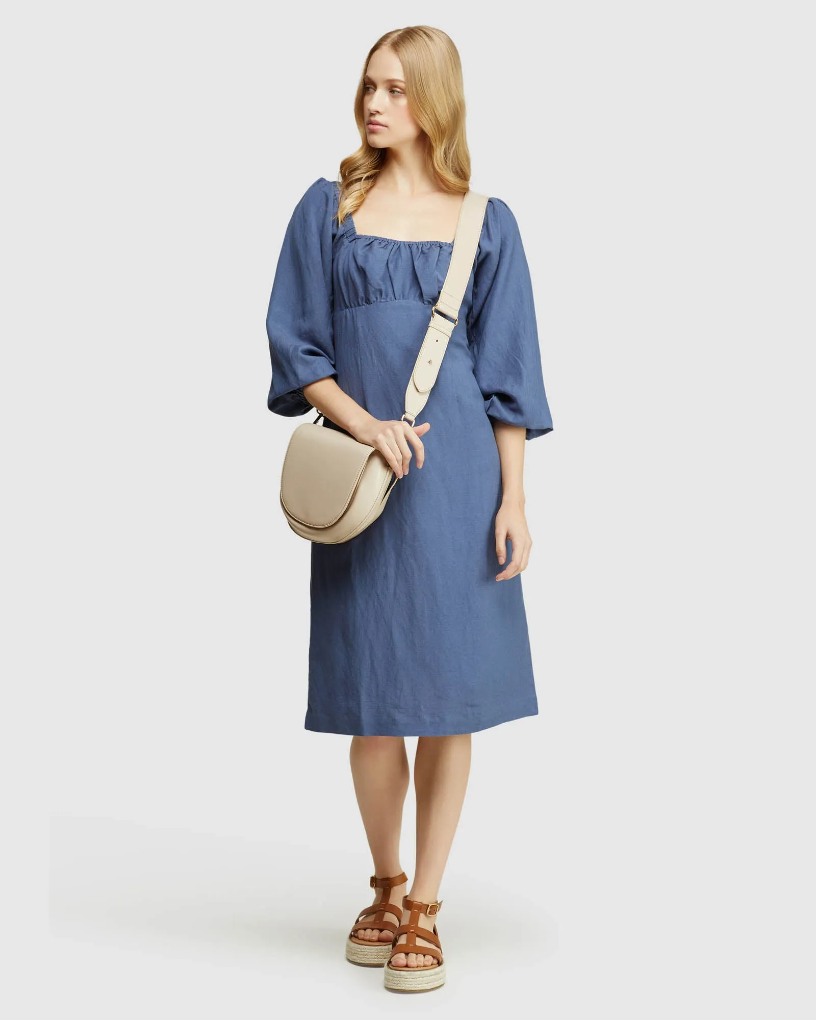 Tamika Linen Blend Dress